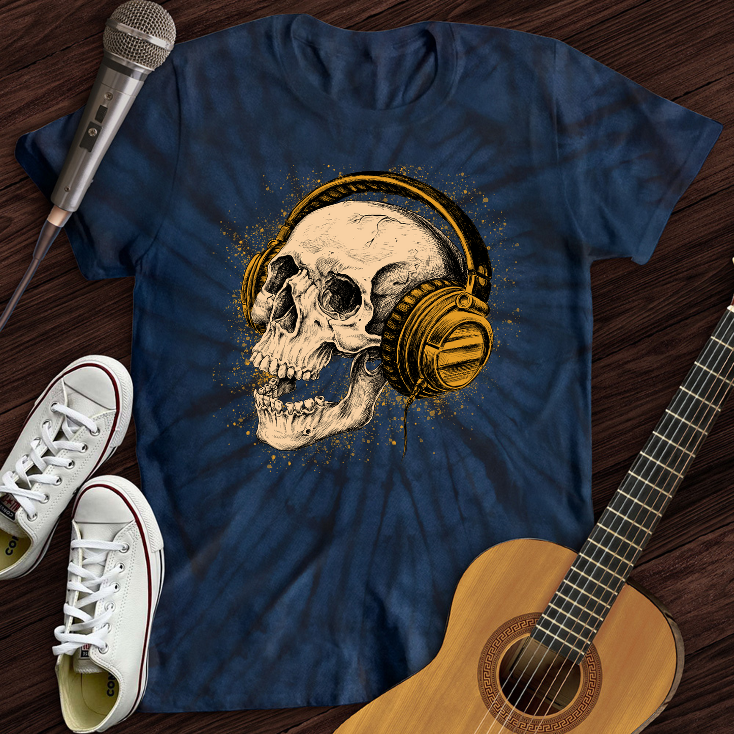 Rock The Skull Tie Dye T-Shirt