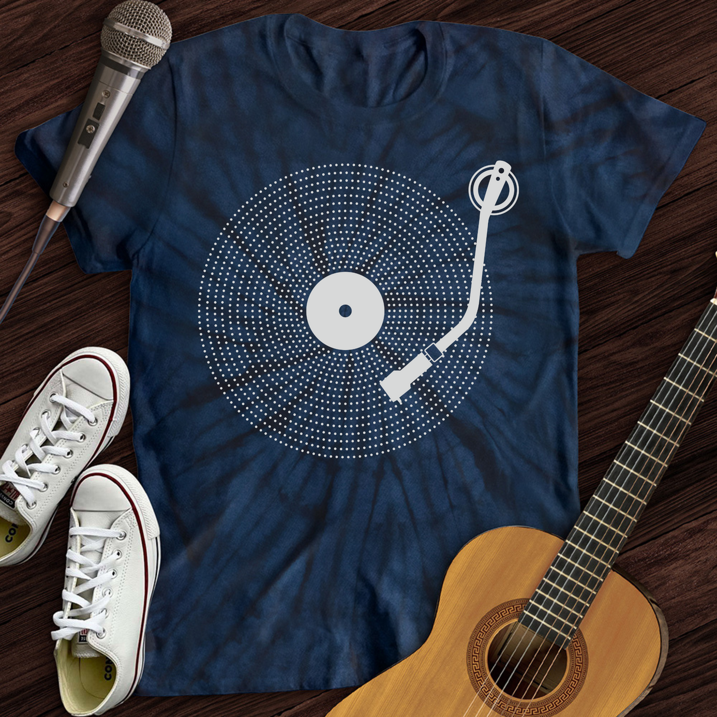 Simple Record Tie Dye T-Shirt