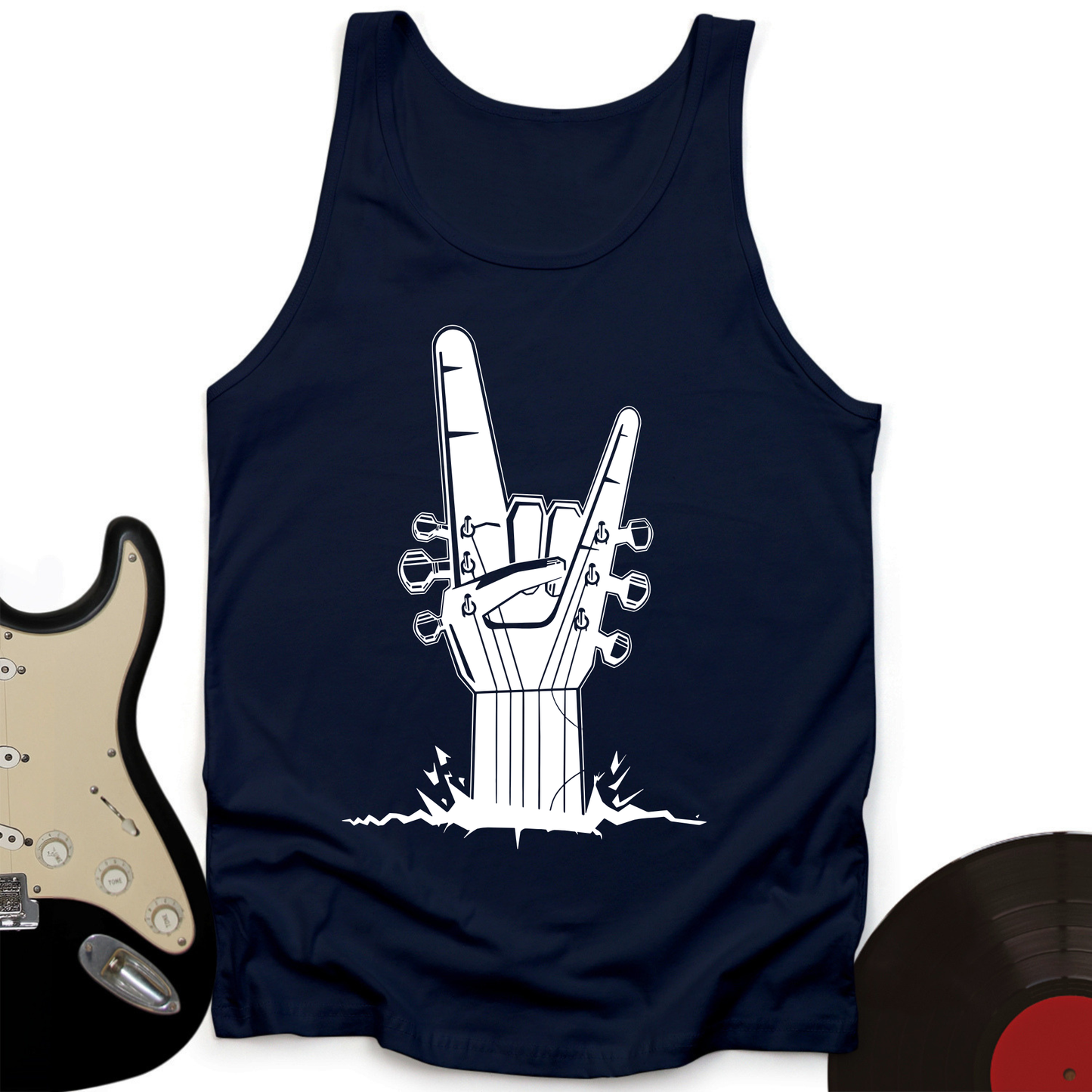 Rock on Guitar Tank Top