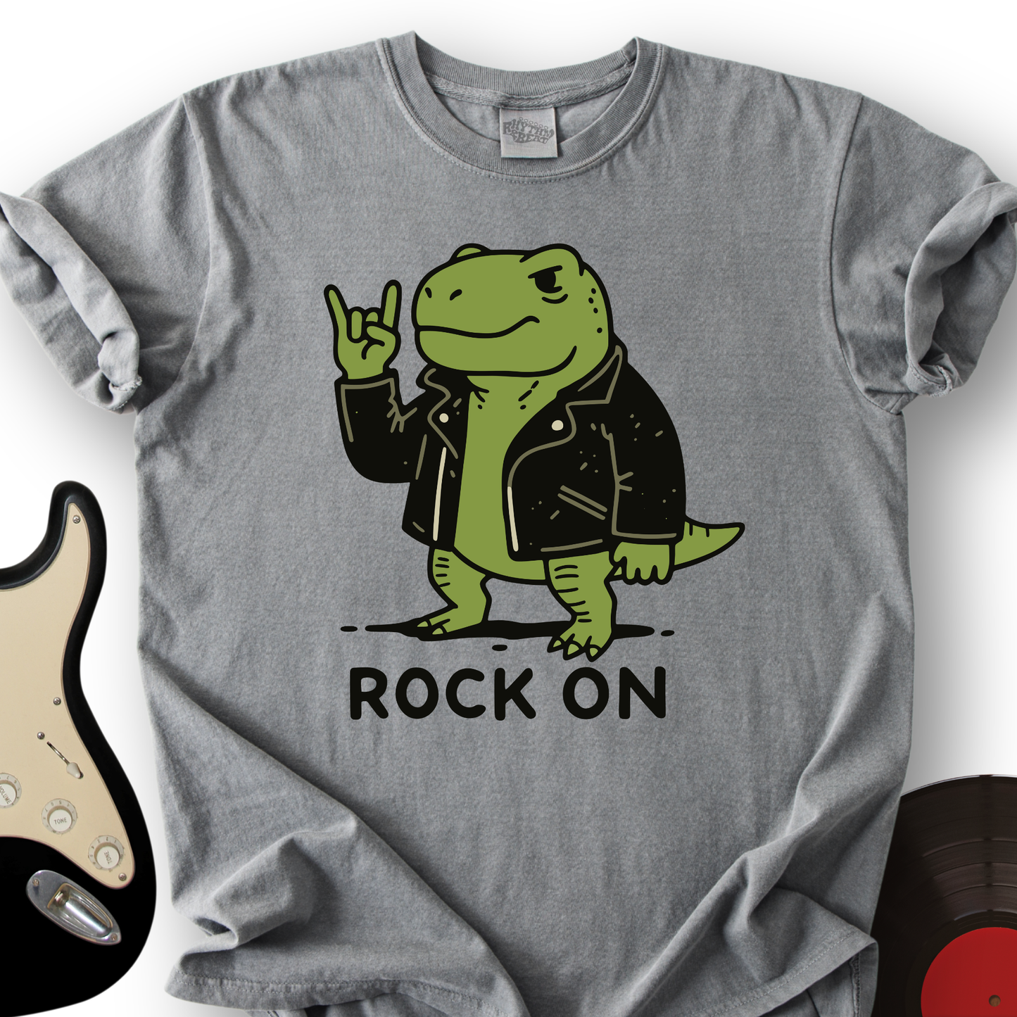 T-Rex Rock On T-Shirt
