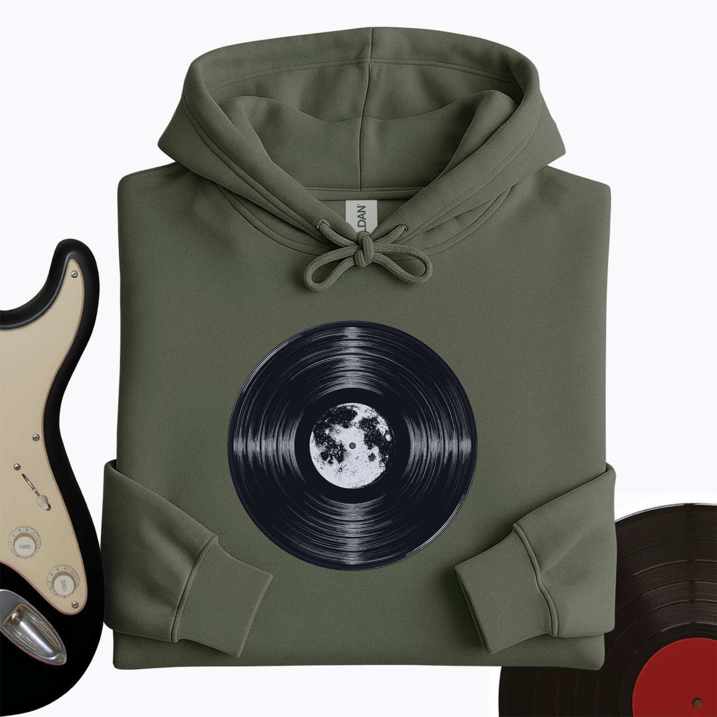 Moon Vinyl Hoodie