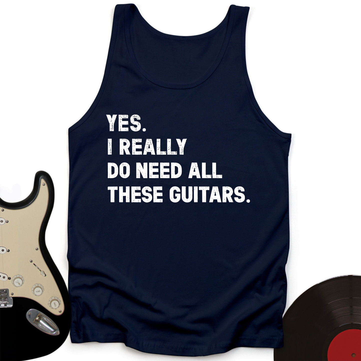Need All These Guitars Tank Top