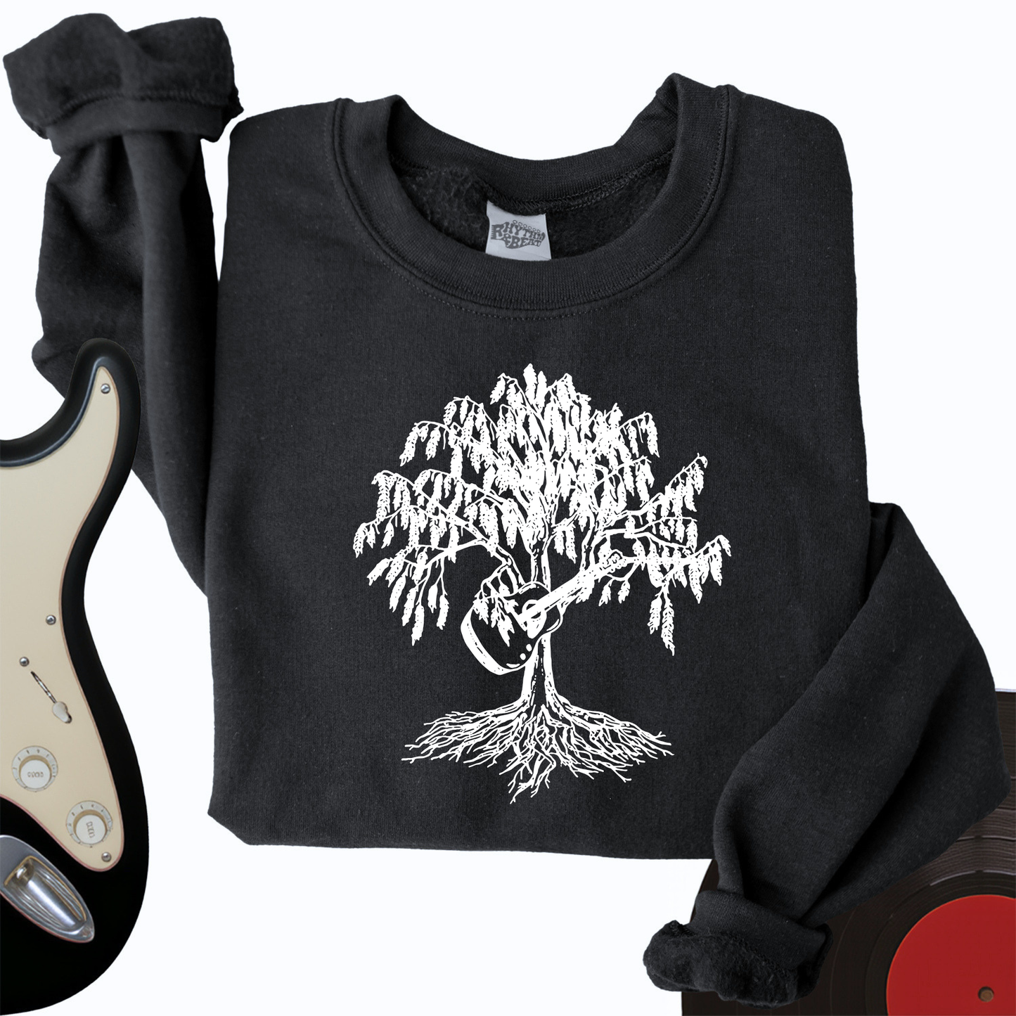 Weeping Willow Guitar Crewneck