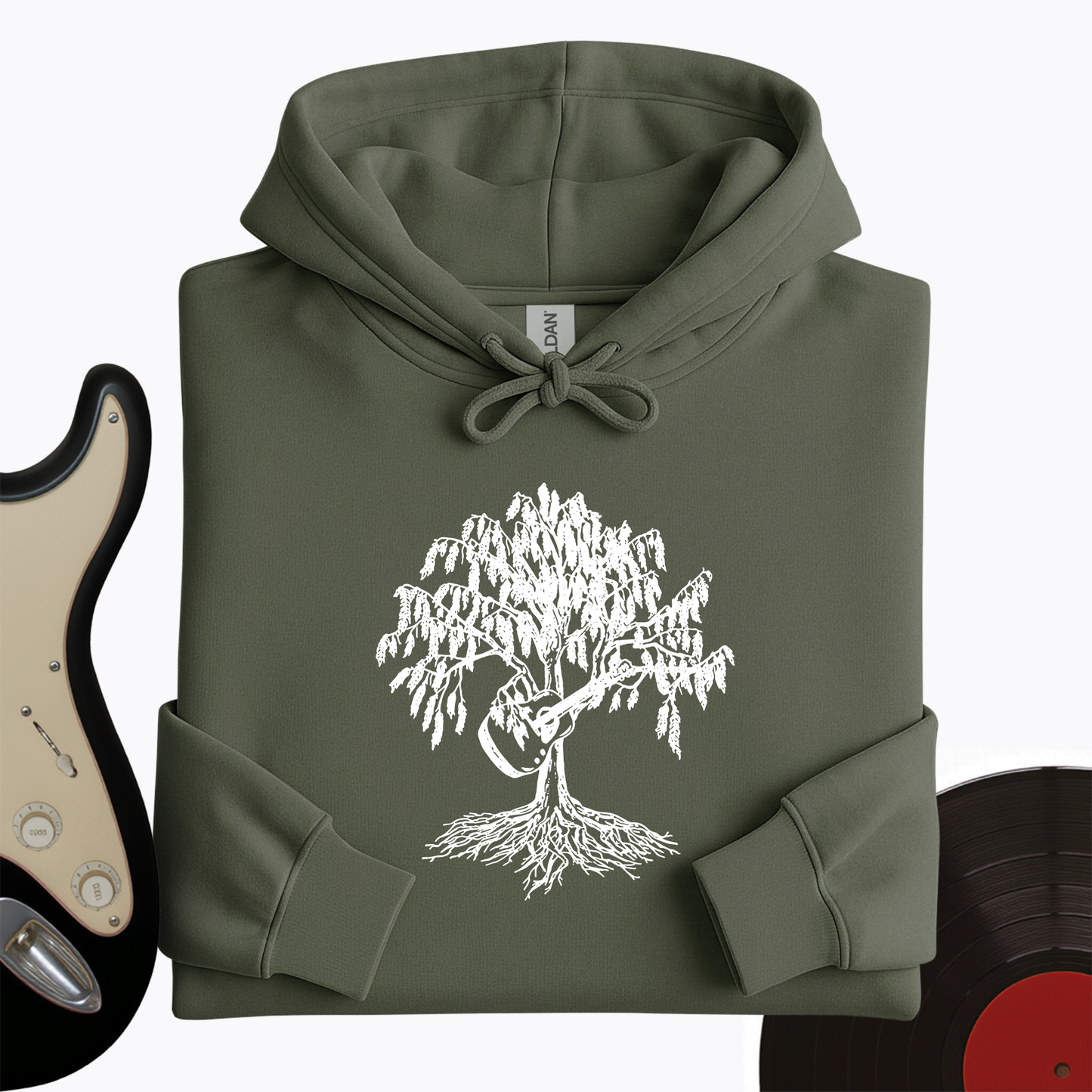 Weeping Willow Guitar Hoodie
