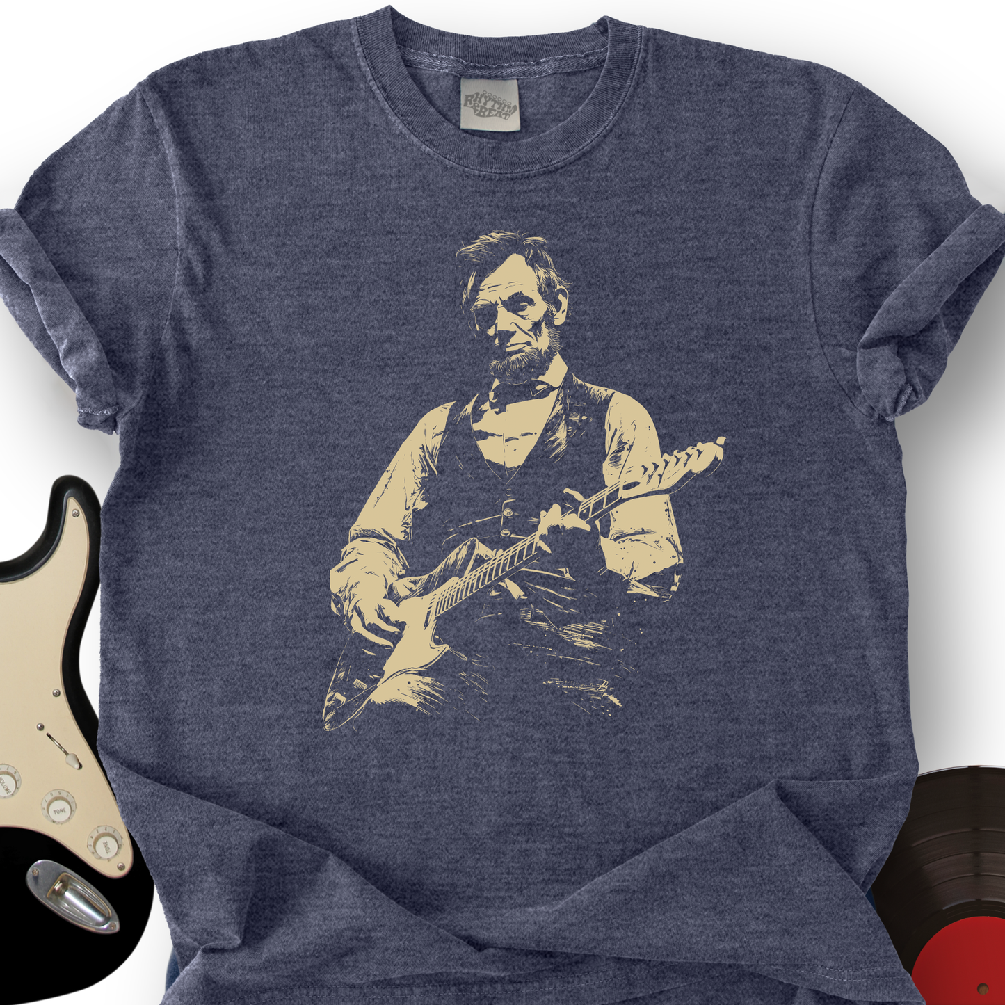 Lincoln Guitar T-Shirt