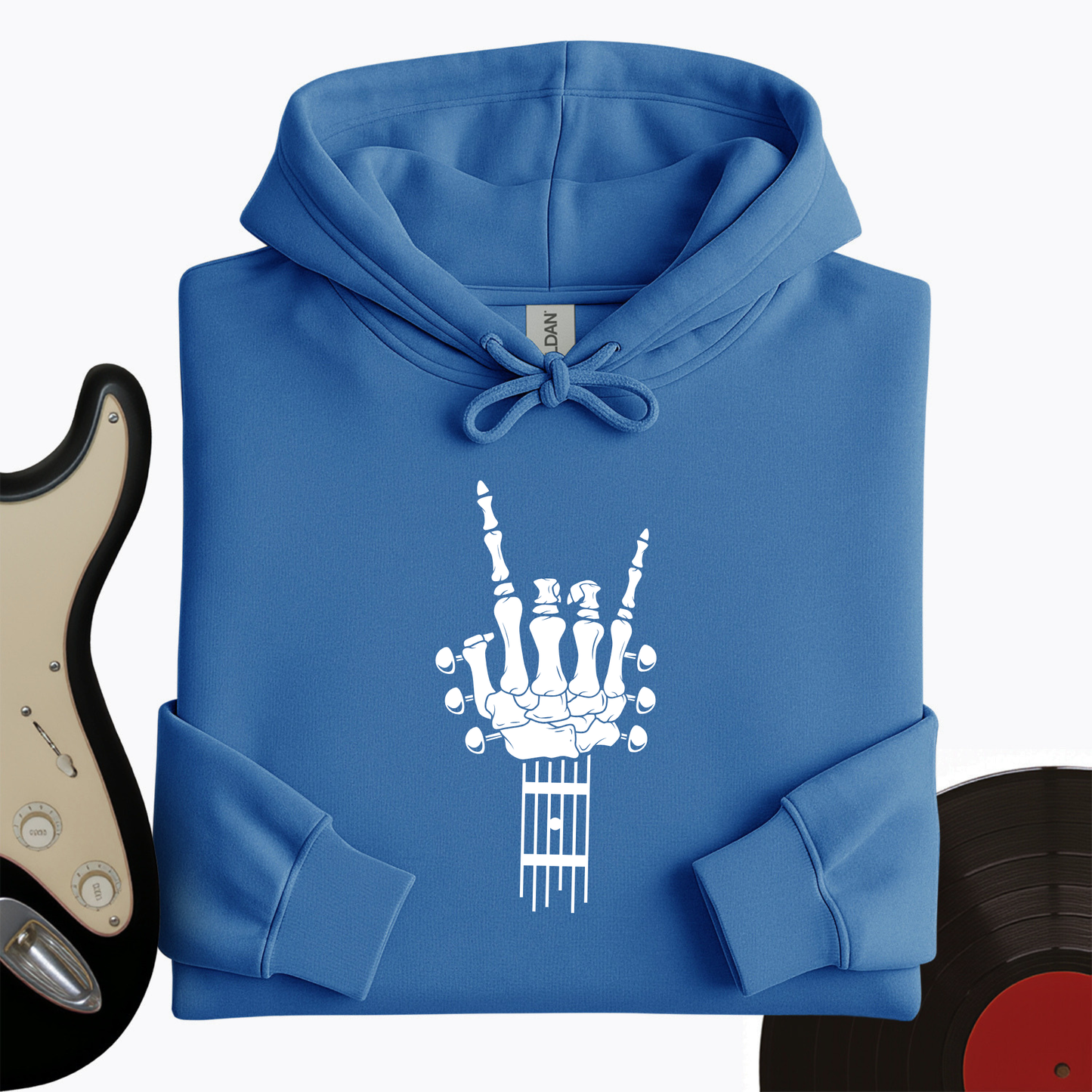Skeleton Guitar Hoodie