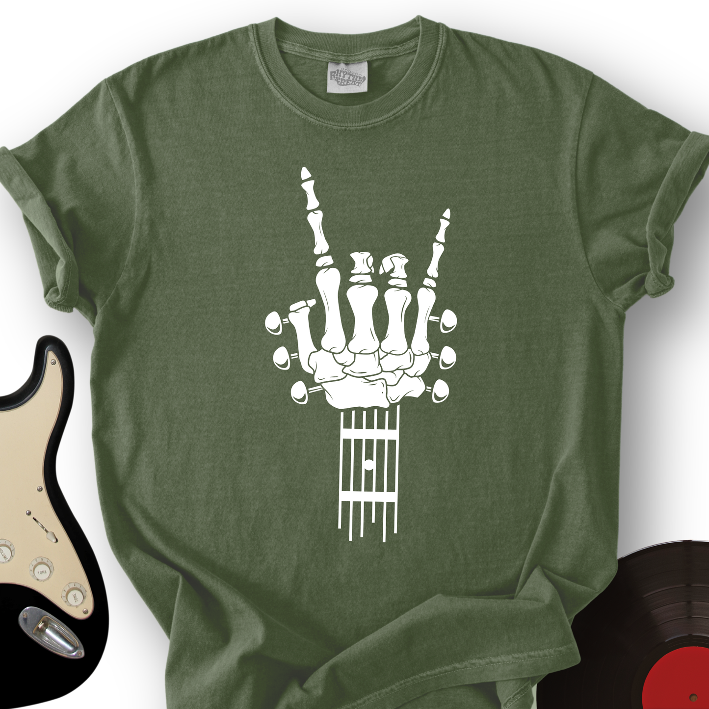 Skeleton Guitar T-Shirt