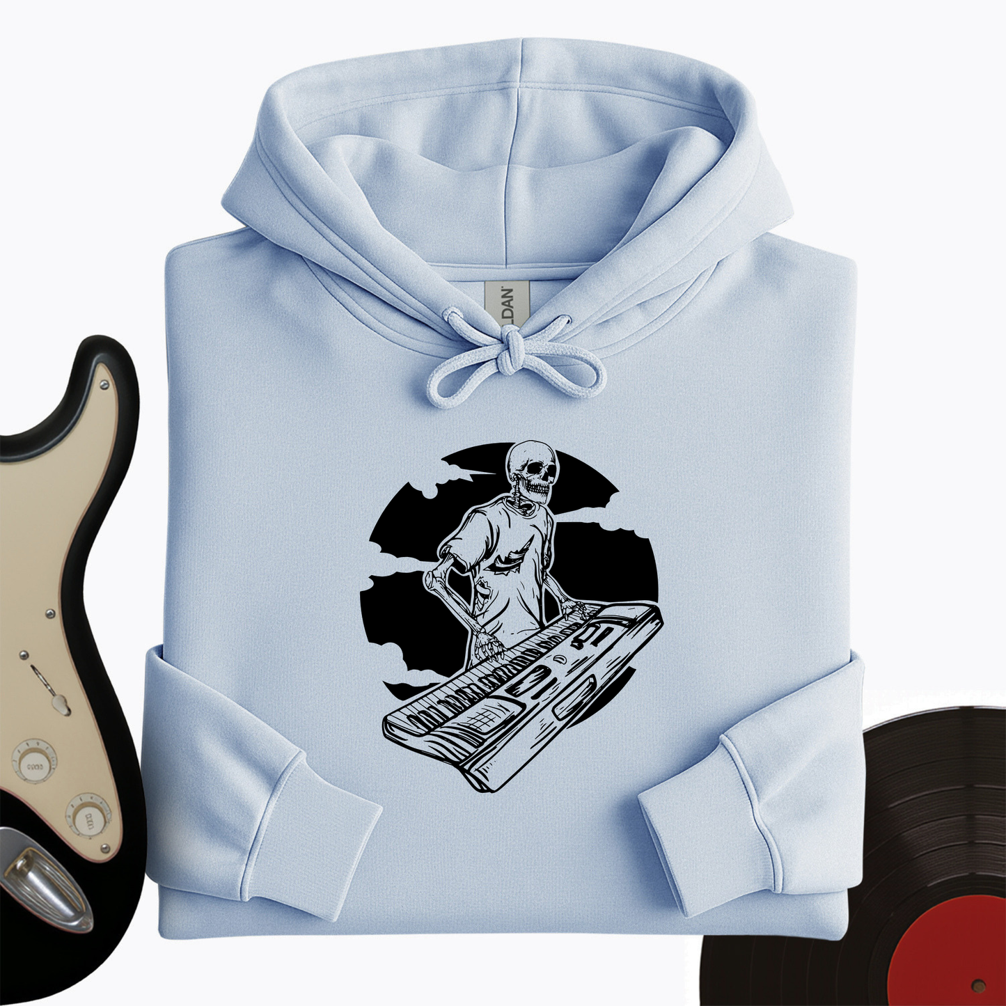 Skeleton Keyboard Hoodie