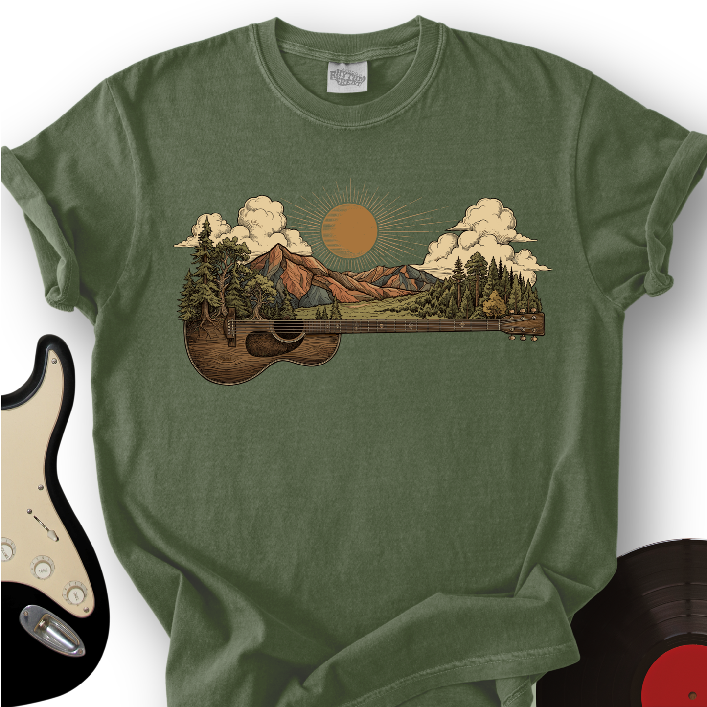 Guitar Landscape 2 T-Shirt