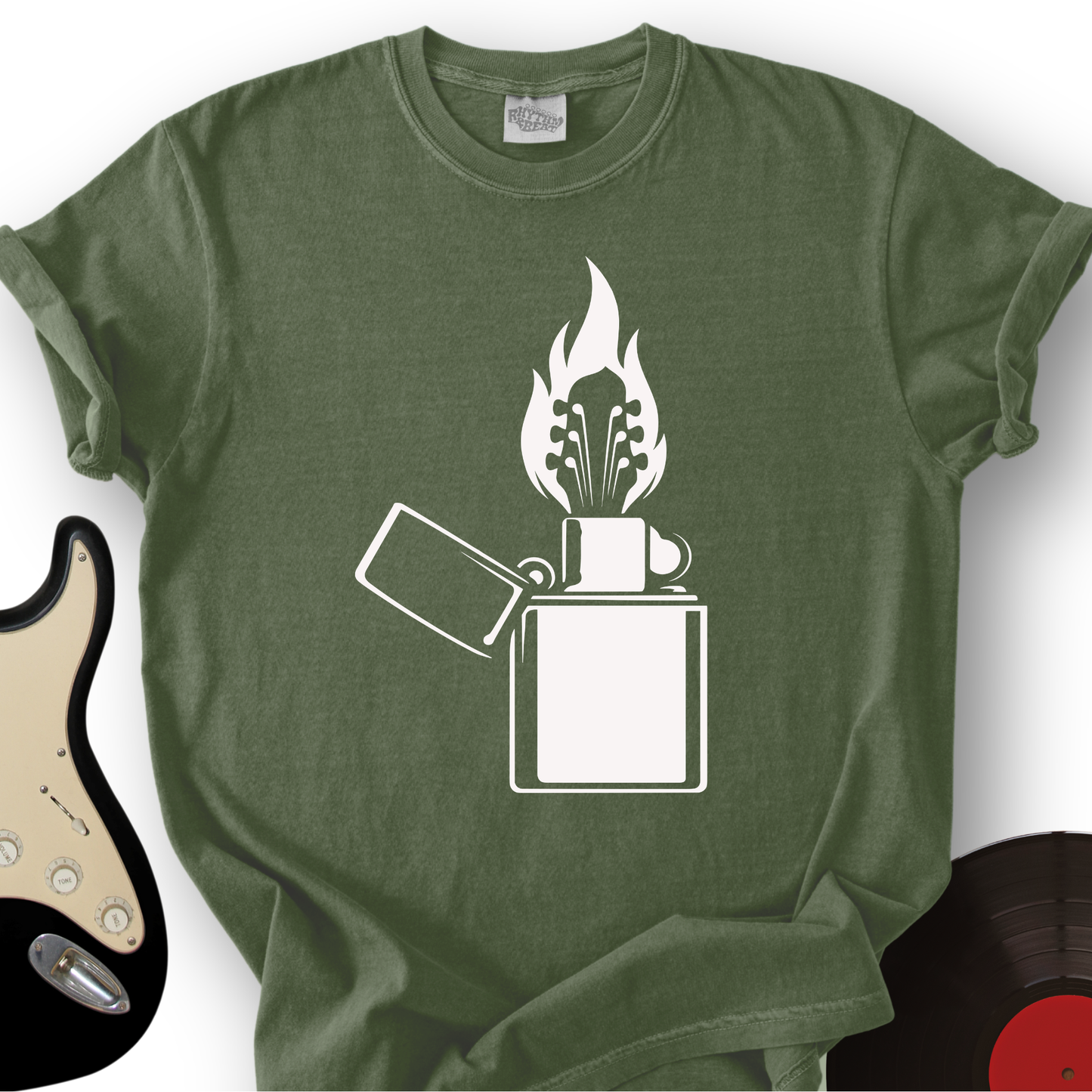 Fire Guitar T-Shirt