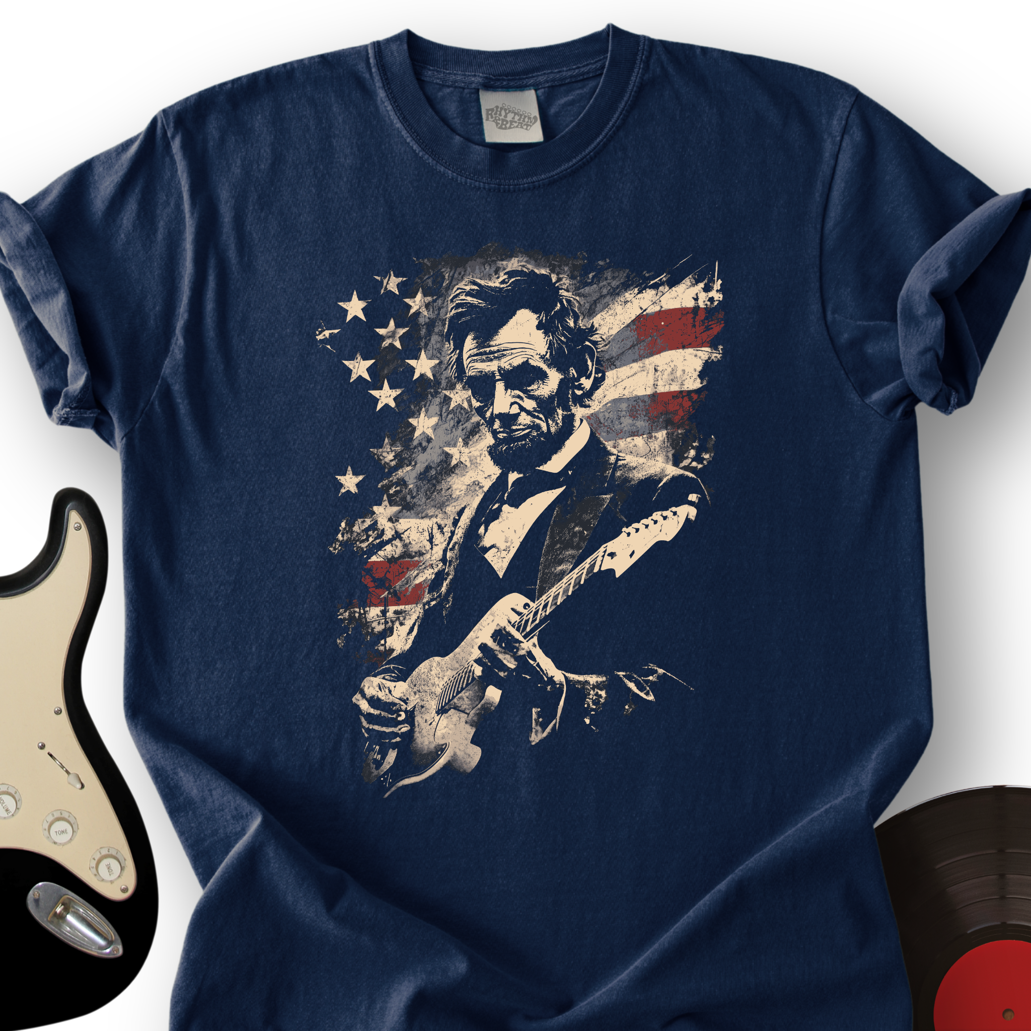 Lincoln Flag T-Shirt – Rhythm And Beat