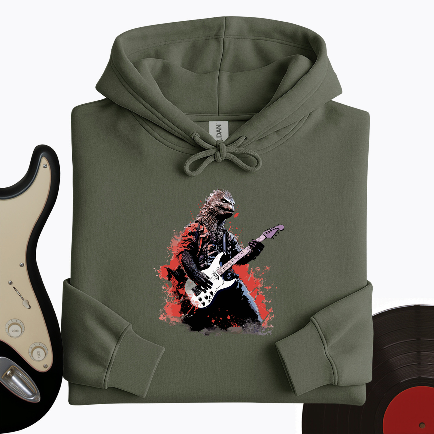Dino Lead Guitarist Hoodie