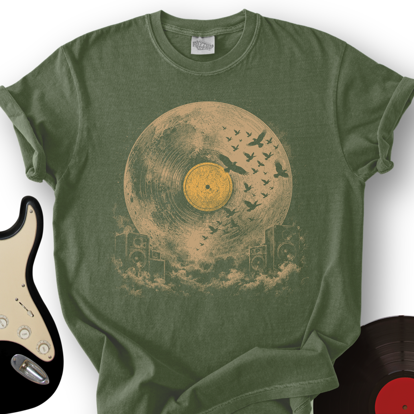 Vinyl Moon T-Shirt