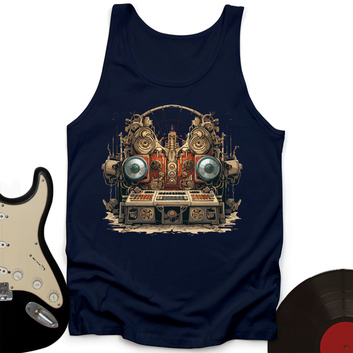 Stereo Steampunk Tank Top