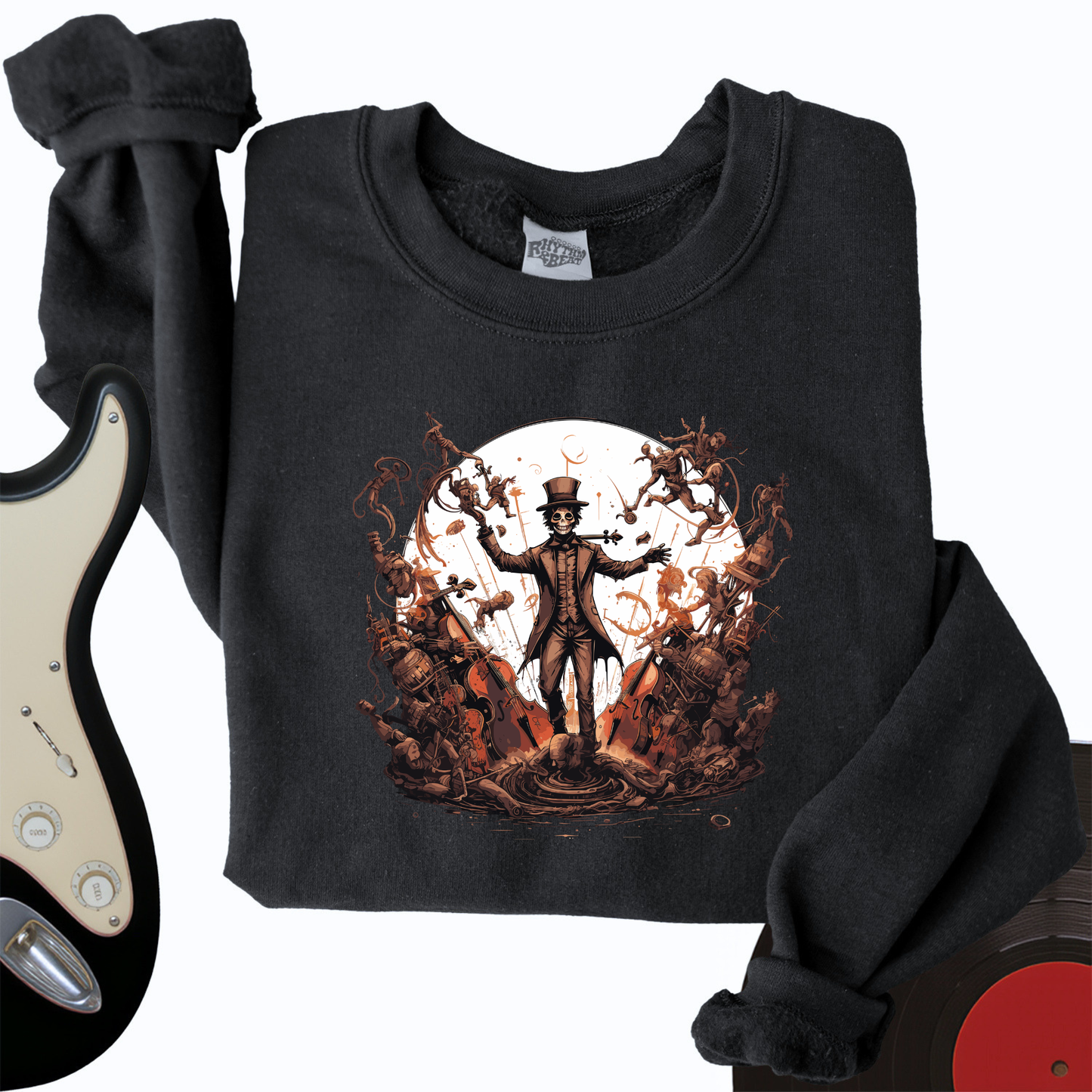 Steampunk Conductor Crewneck
