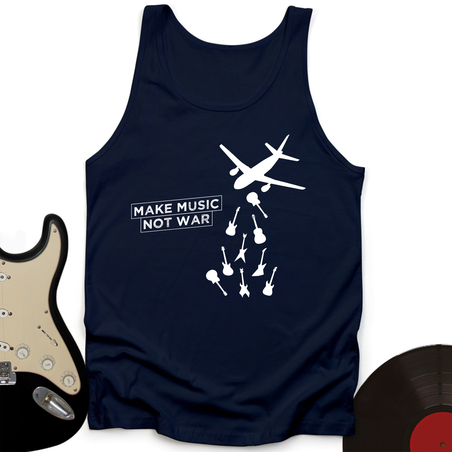 Falling Guitars Tank Top