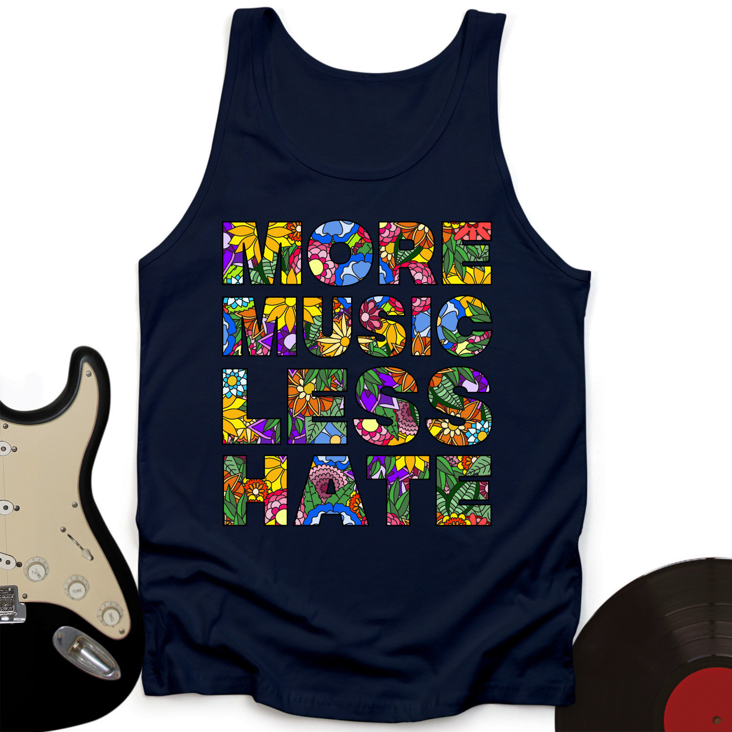 Hippie Make More Music Tank Top