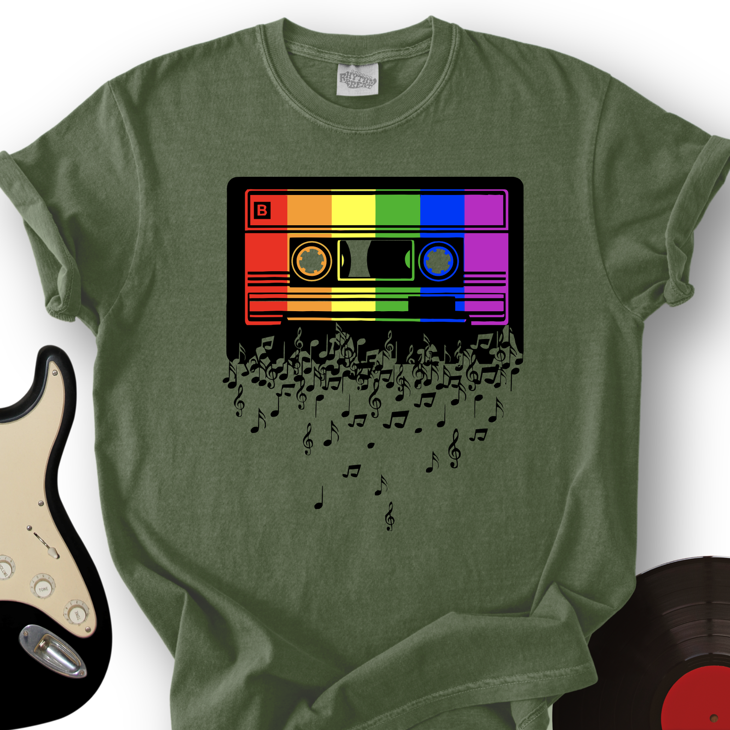 Melting Cassette Tape T-Shirt