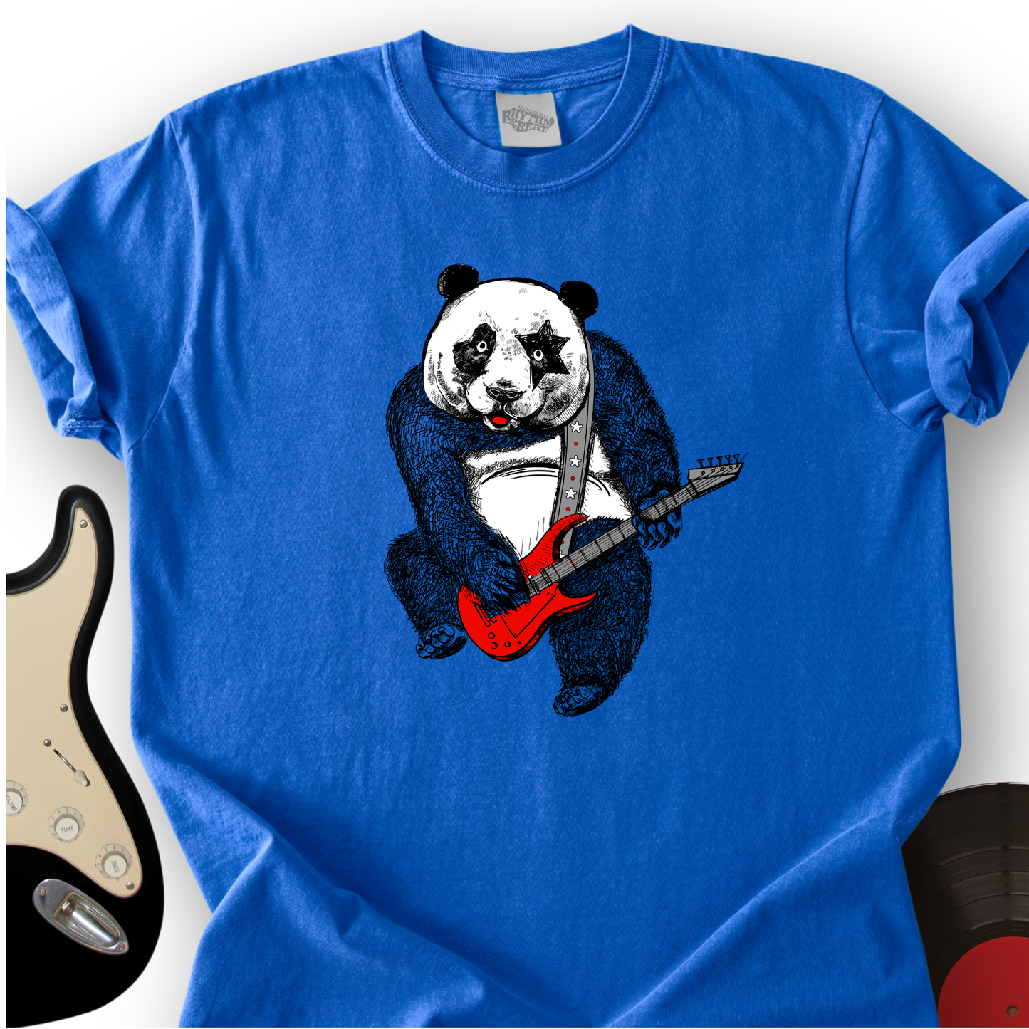 Panda Guitar T-Shirt