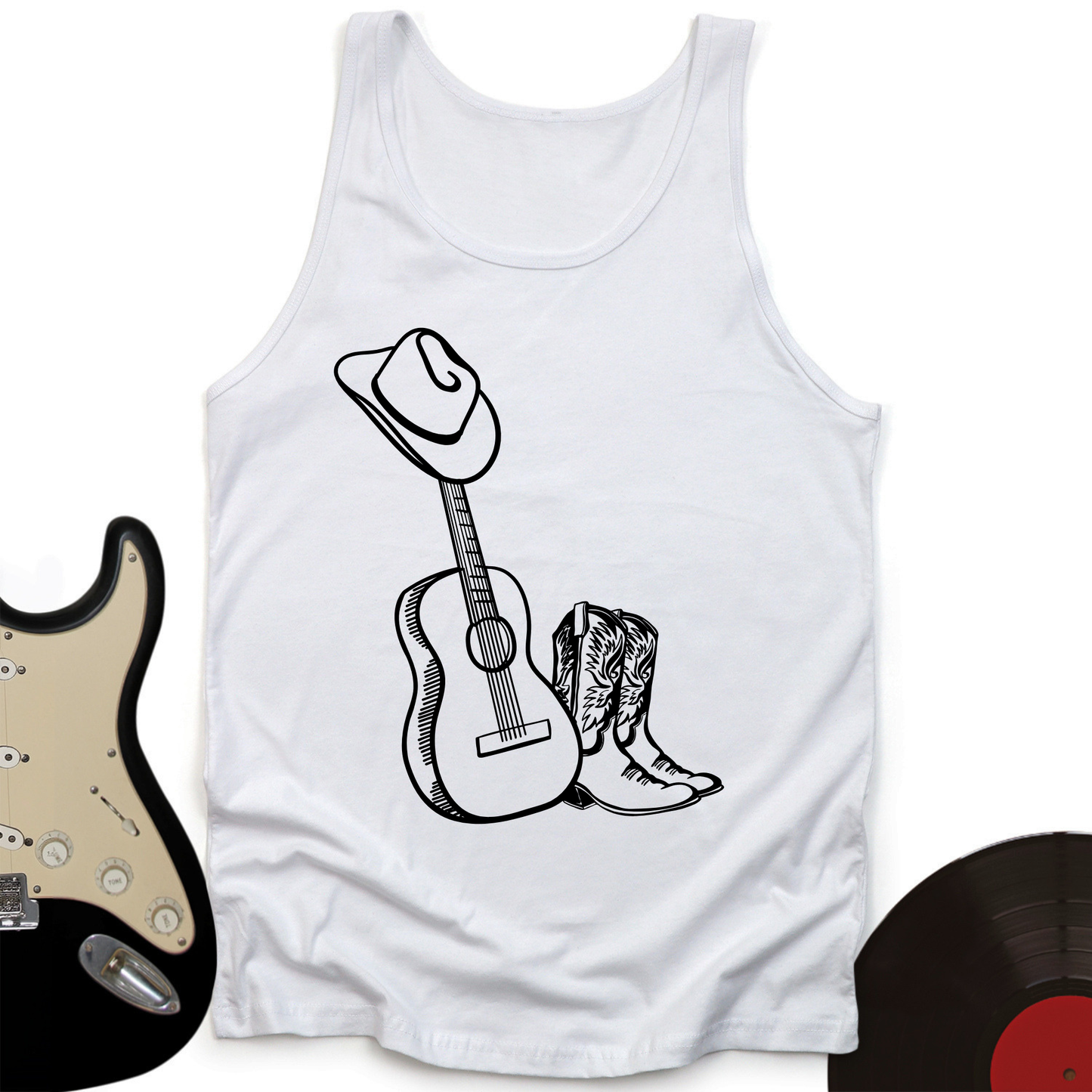Country Acoustic Tank Top