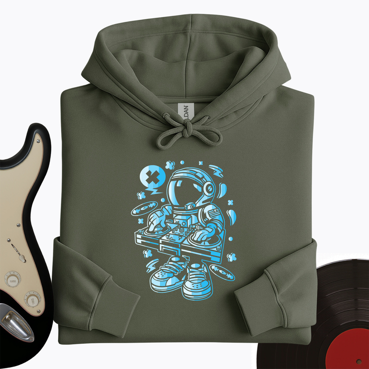 Cartoon DJ Hoodie