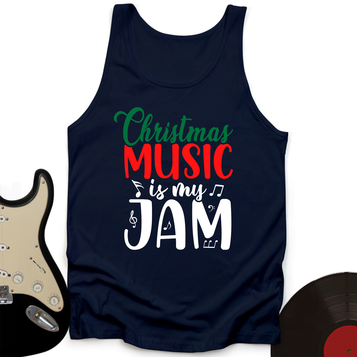 Christmas Music Jam Tank Top