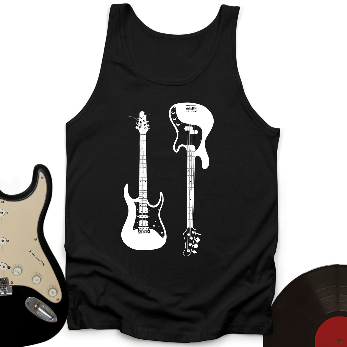 Electric and Bass Guitar Tank Top