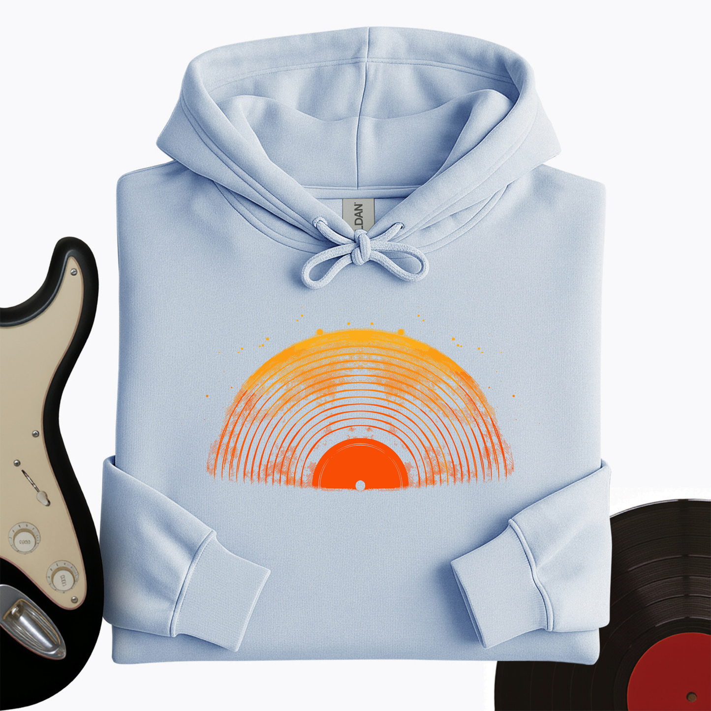 Half Record Hoodie