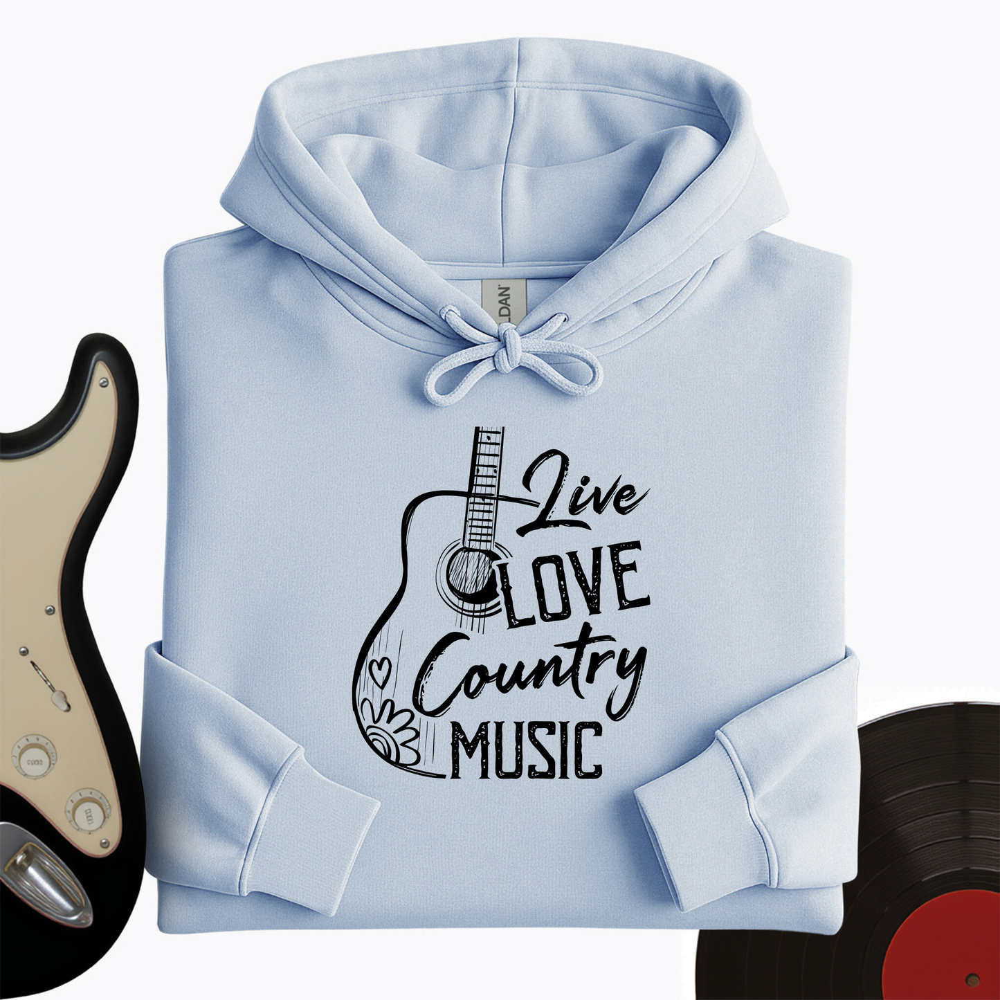 Live, Love, Country Hoodie
