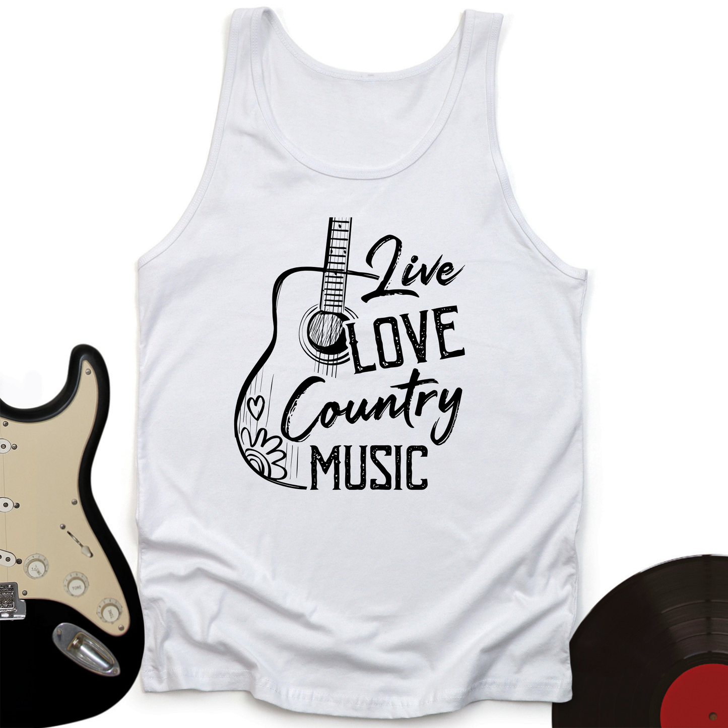 Live, Love, Country Tank Top