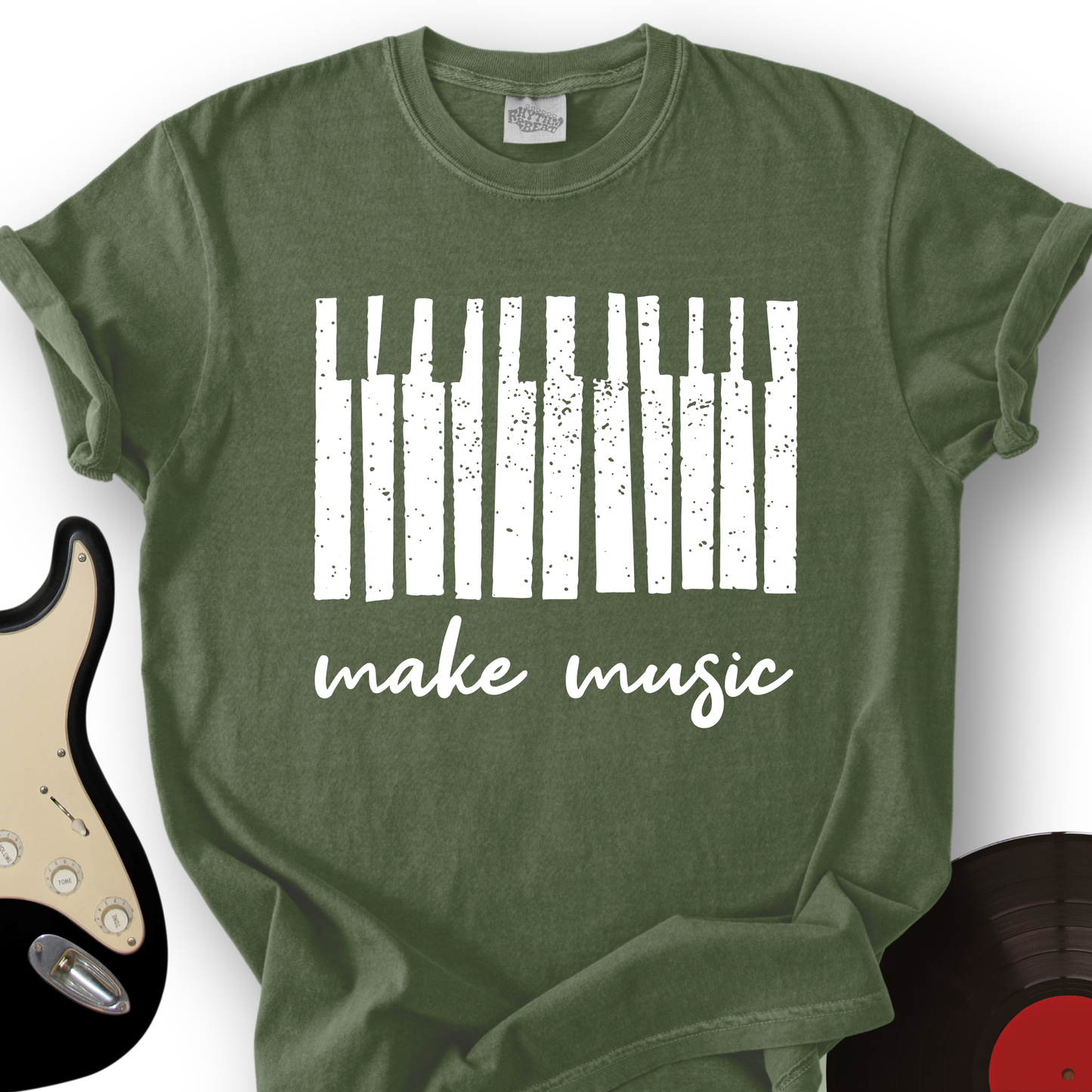 Make Music Piano T-Shirt
