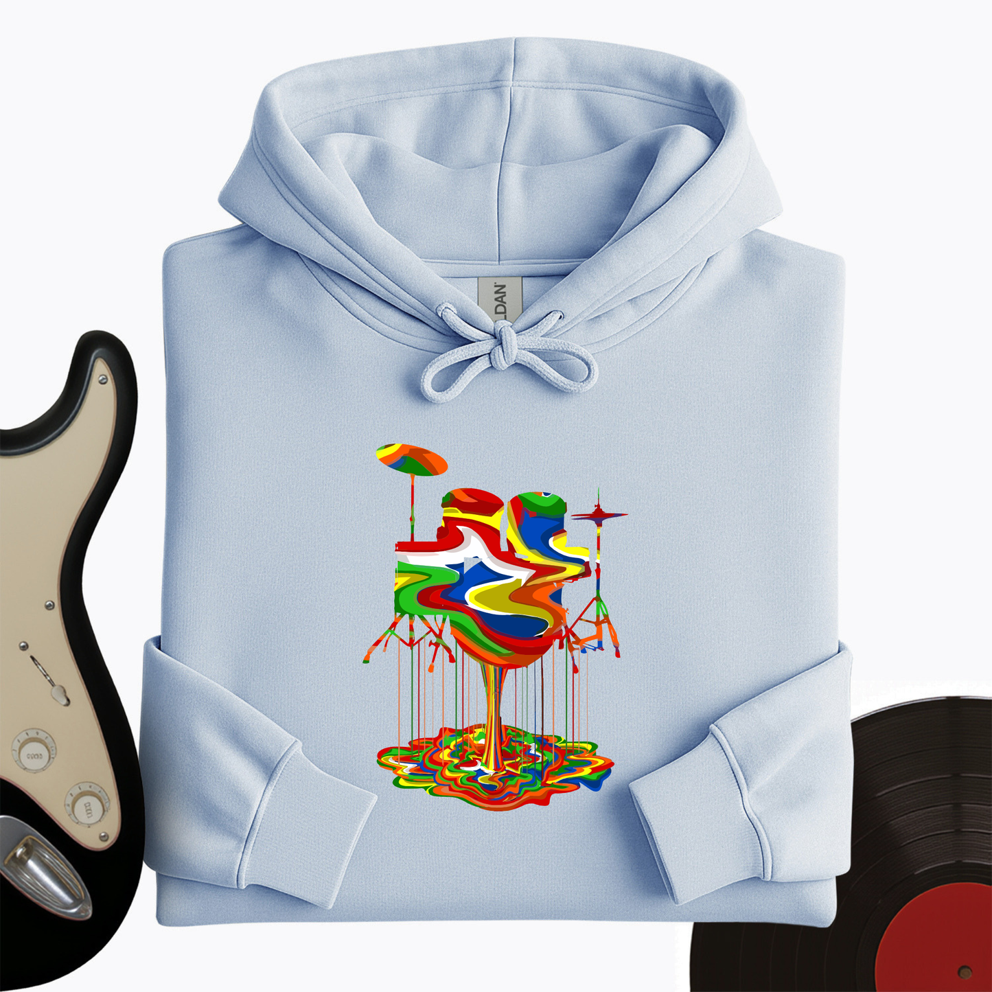 Melting Drums Hoodie