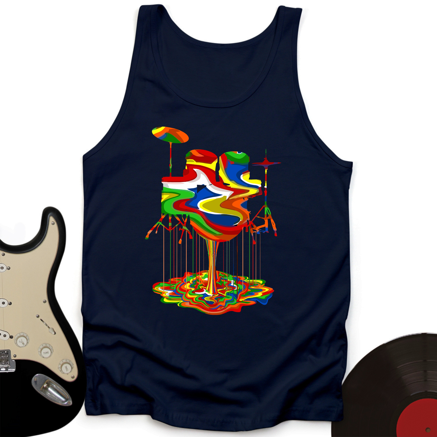 Melting Drums Tank Top