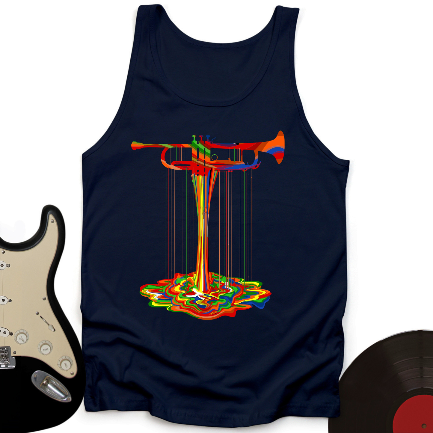 Melting Trumpet Tank Top