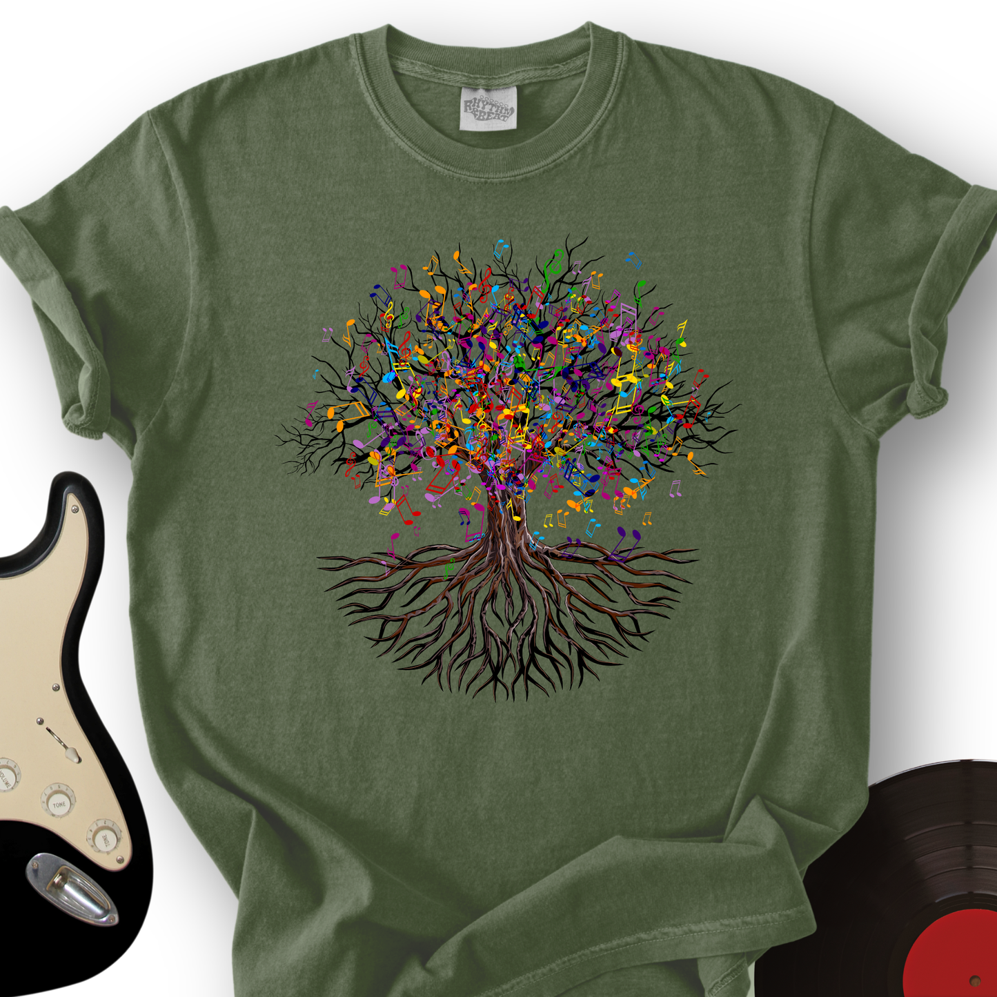 Music Note Tree T-Shirt