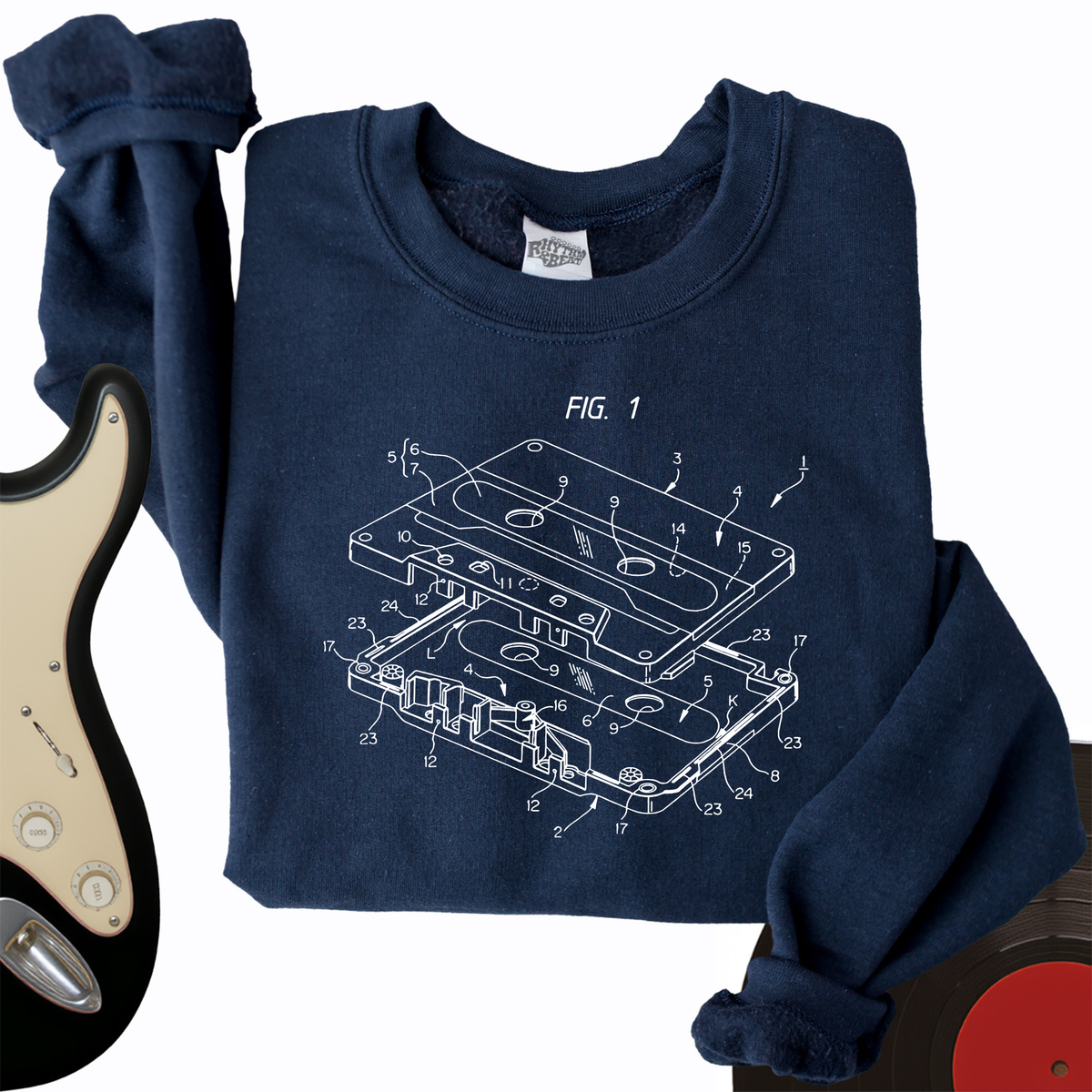 Patent for Cassette Crewneck