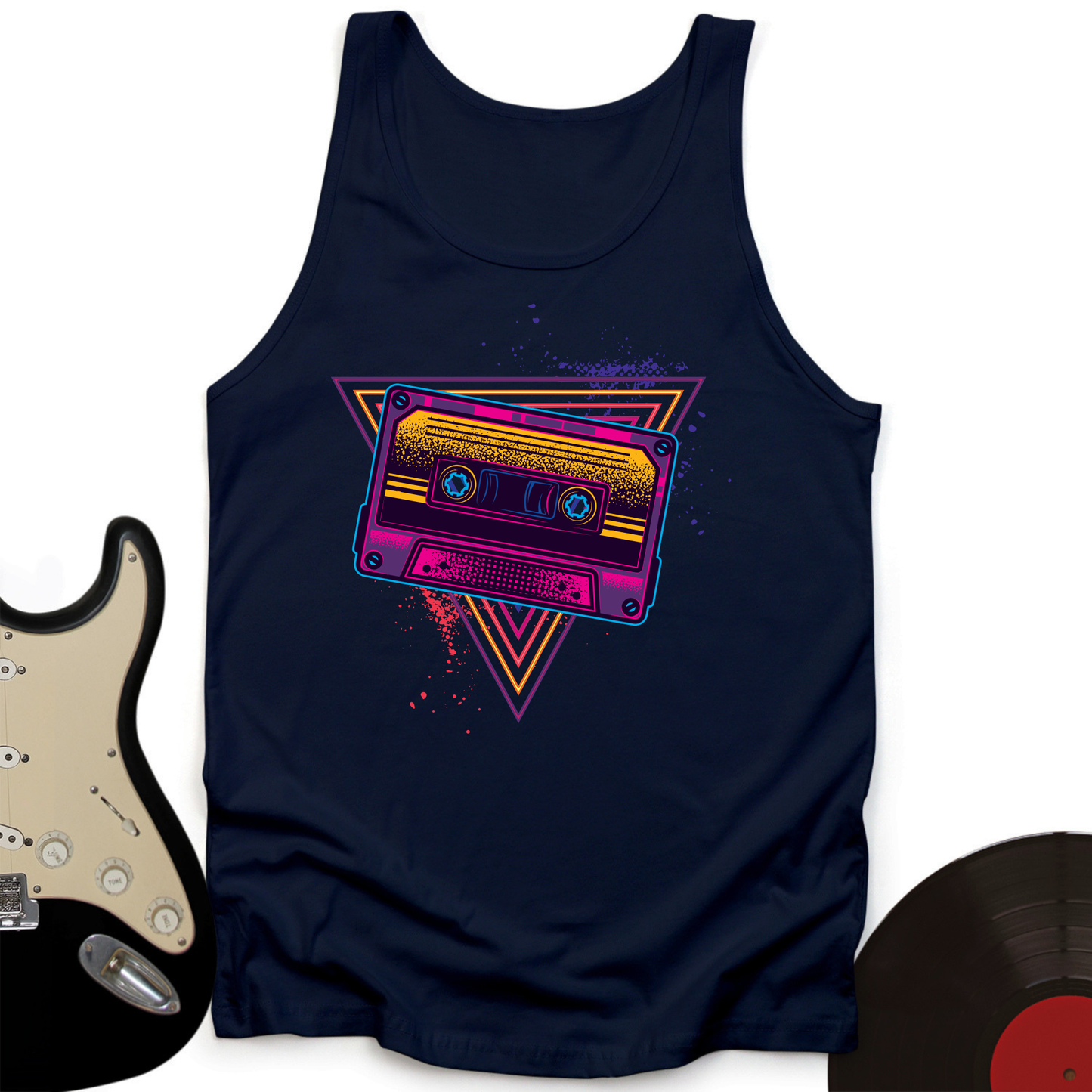 Retro Tape Tank Top