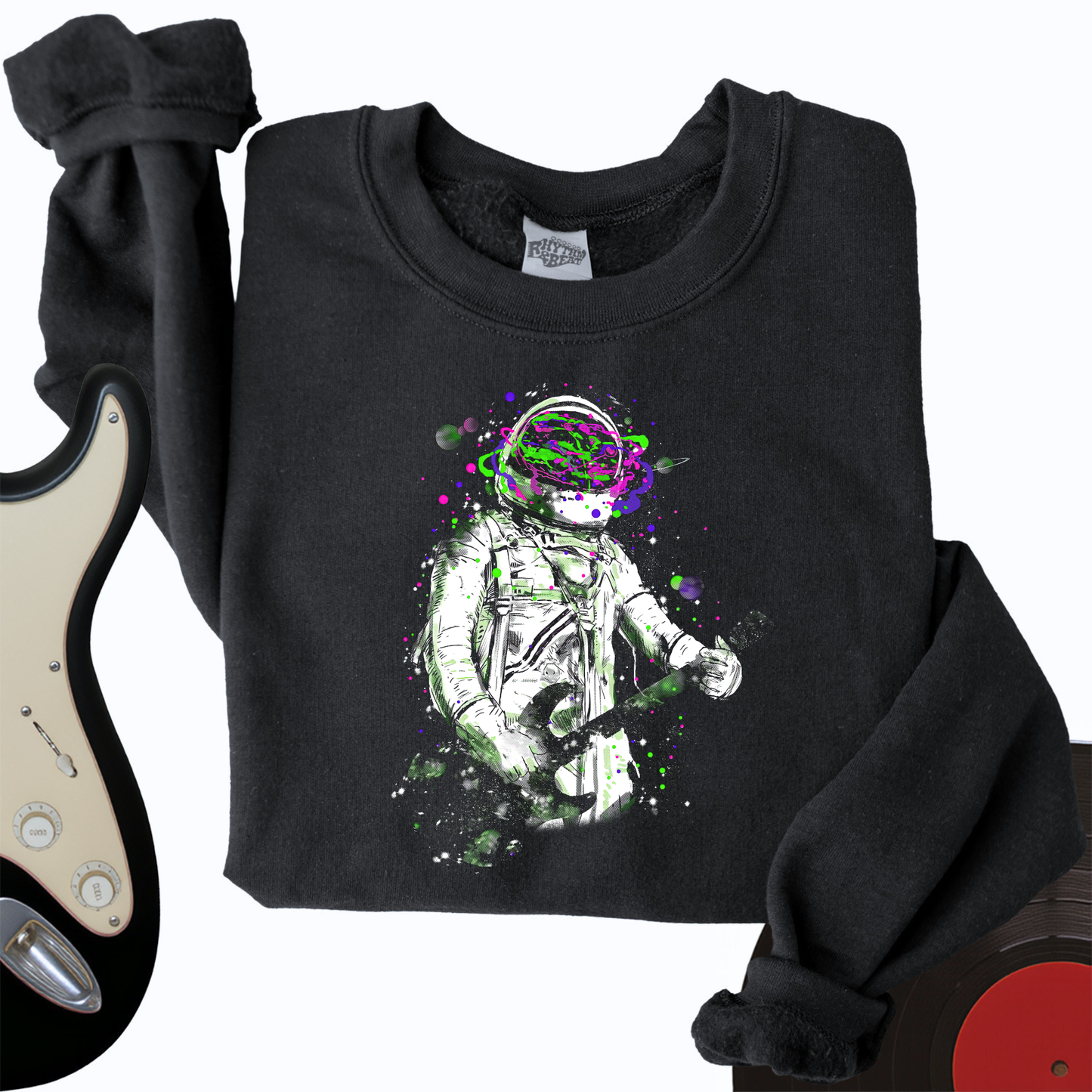 Space Guitarist Crewneck