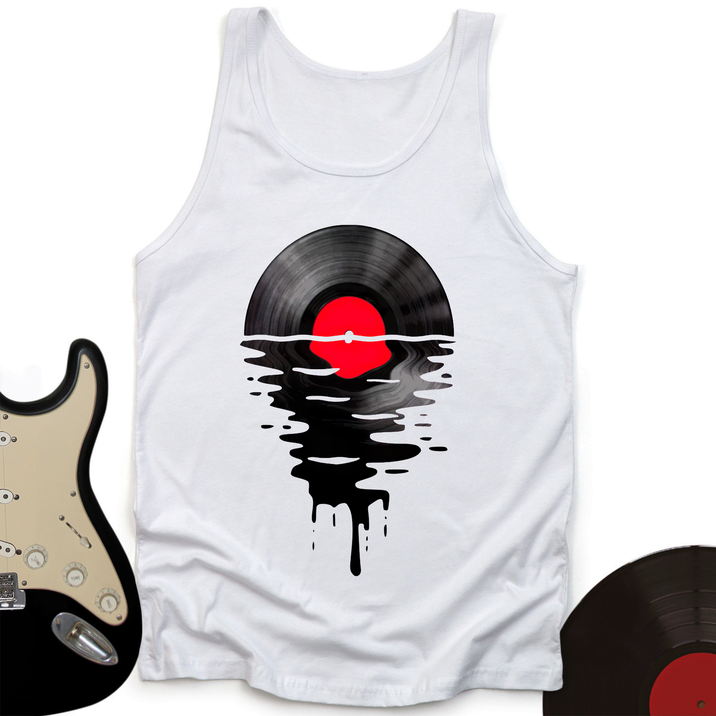 Melting Vinyl Tank Top