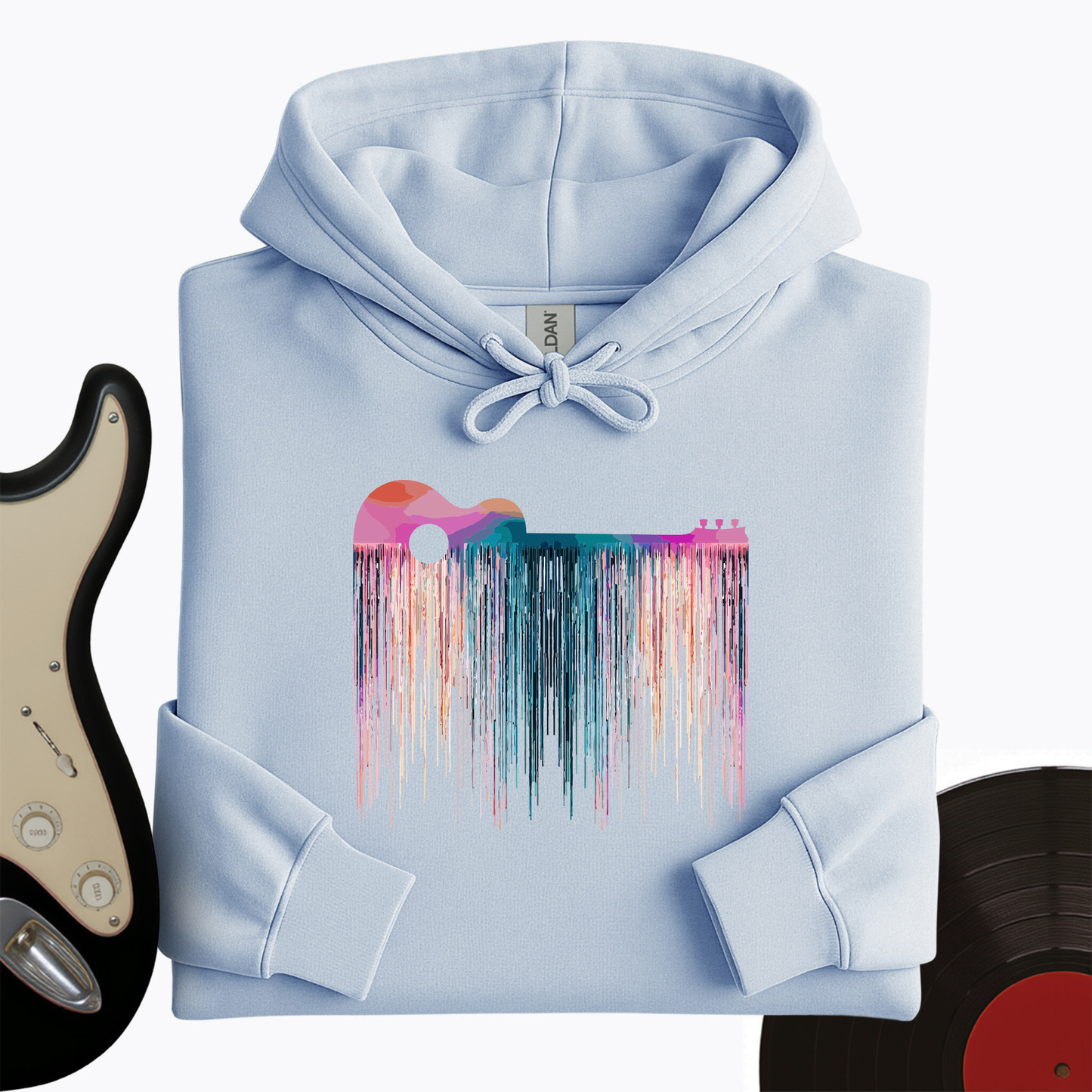 Trippy Guitar Hoodie