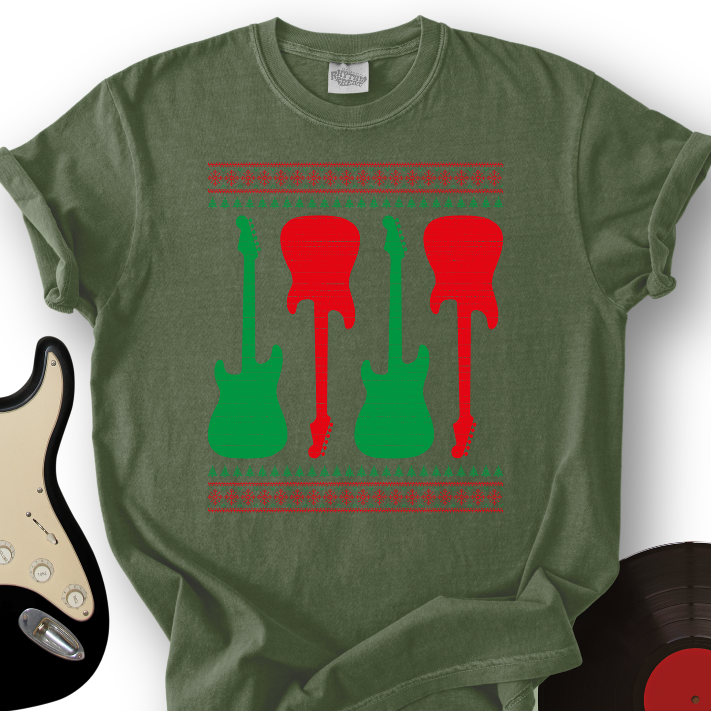 Ugly Guitar Holiday T-Shirt