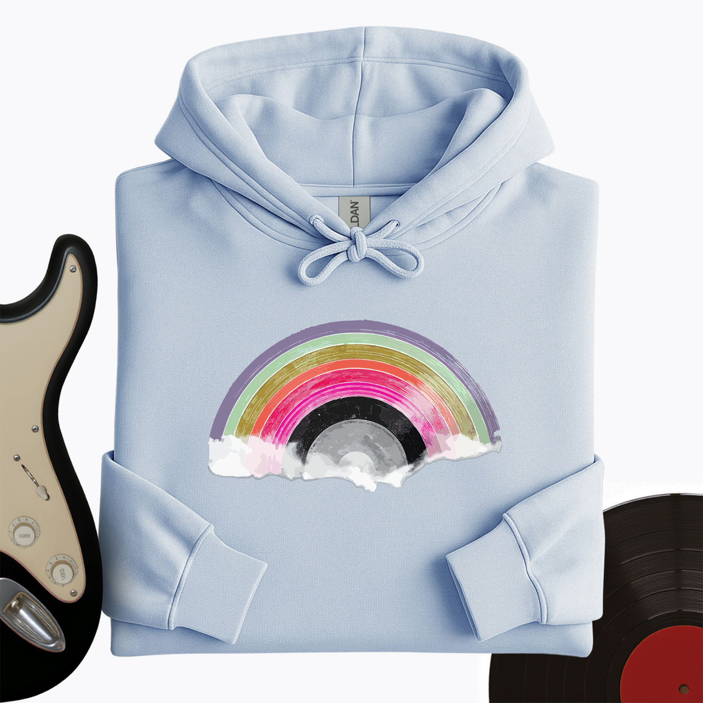 Vinyl In The Sky Hoodie