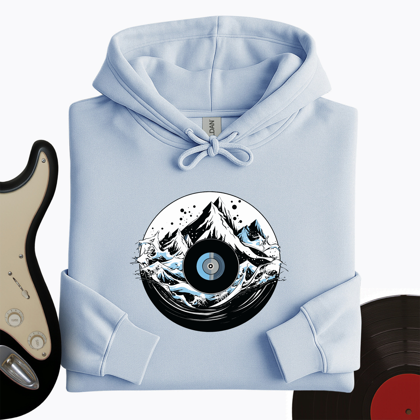 Oceanic Vinyl Hoodie