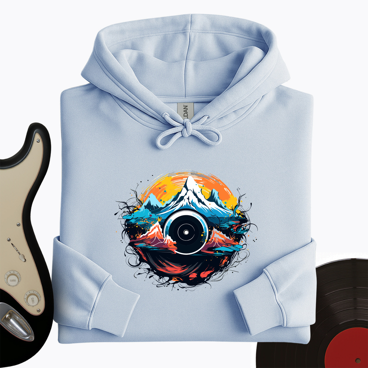 Intertwined Nature Vinyl Hoodie