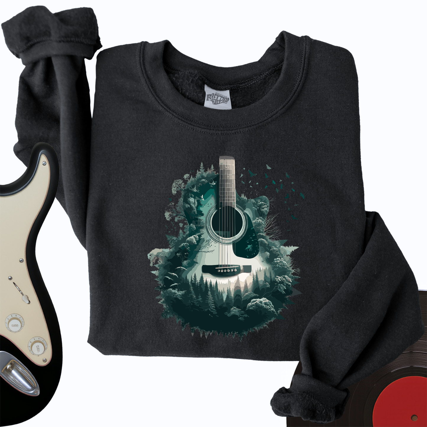 Guitar Nature Crewneck
