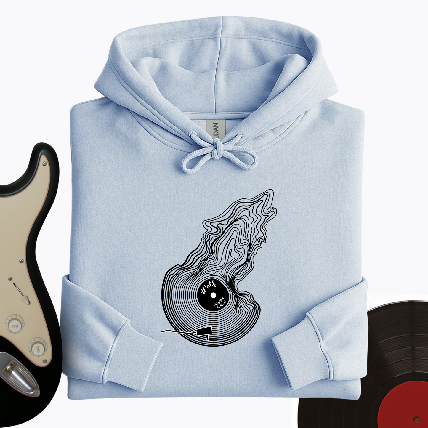 Vinimal Wolf Hoodie
