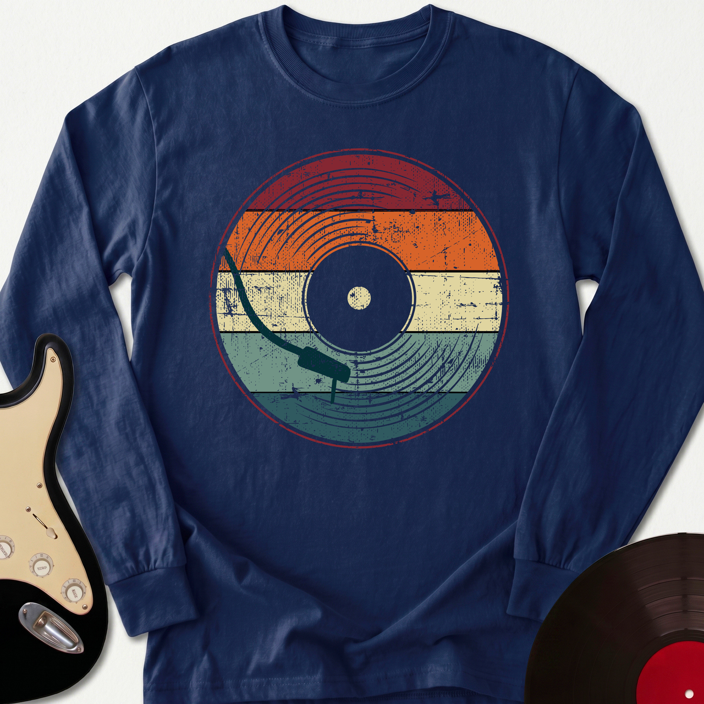 Retro Record Long Sleeve