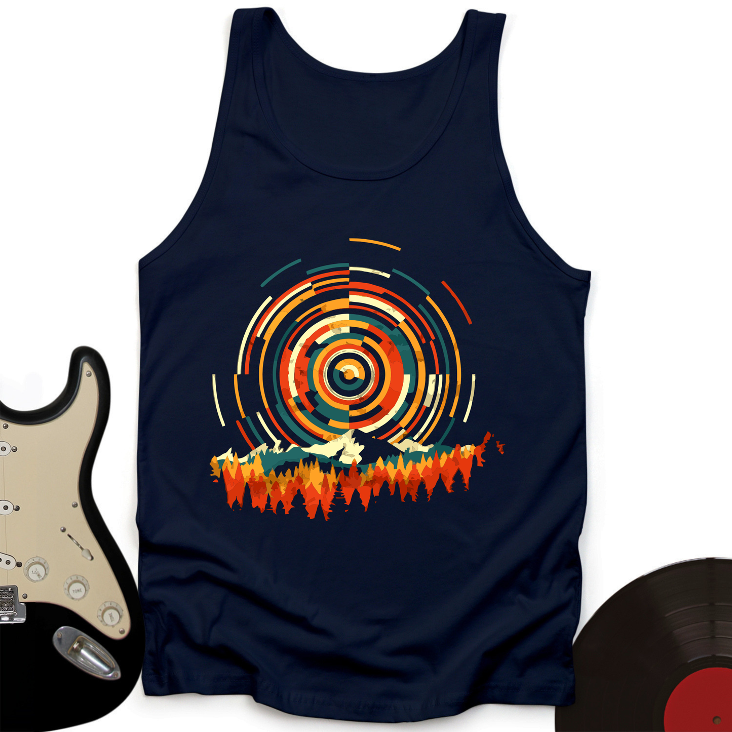 Musical Sunset Tank Top