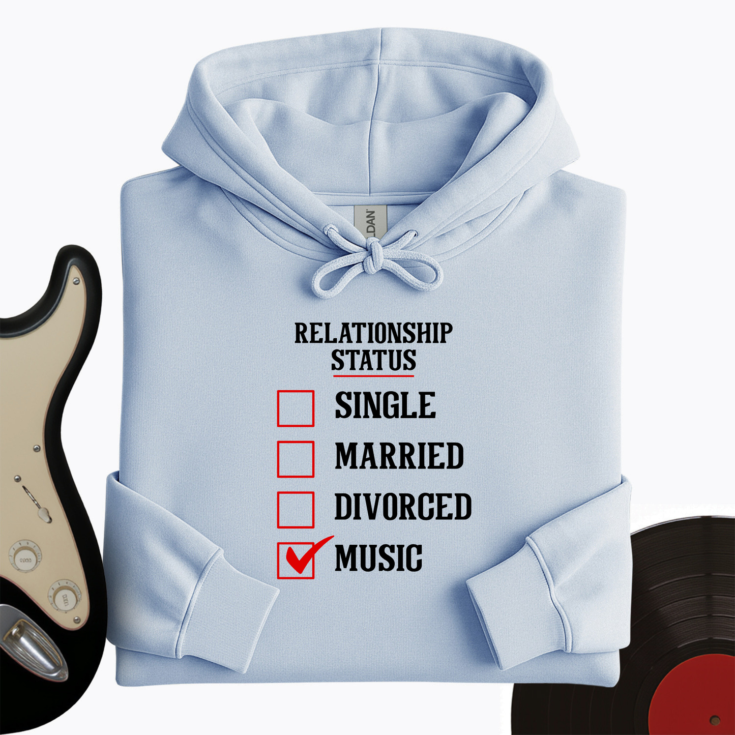 Nope, Music Hoodie