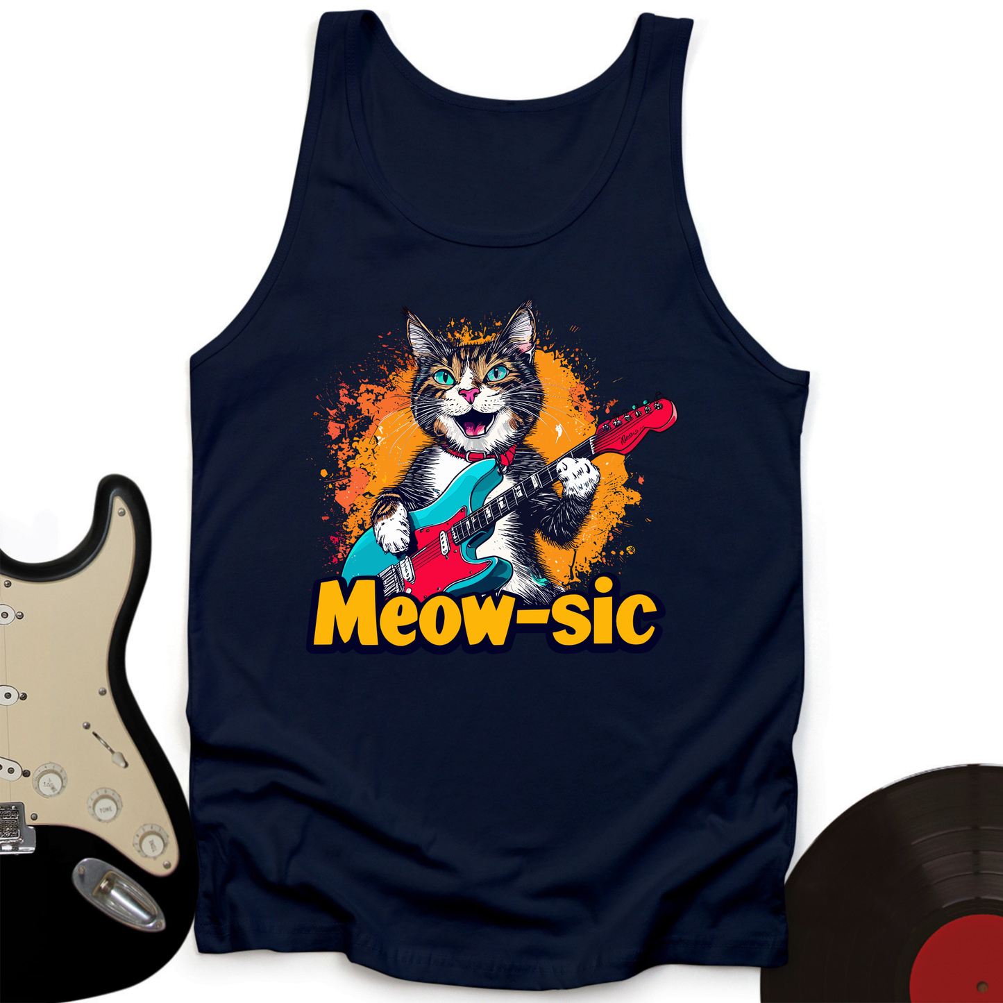 Music Meow Tank Top